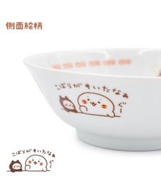 Mother garden しろたん ラーメンどんぶり 《おいしいね》 径18.5cm