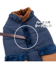 PET PARADISE ペットパラダイス 遠赤外線 保温 エアベスト 《ネイビー》 小型犬