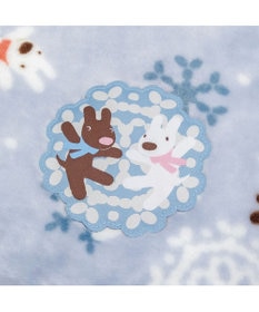 PET PARADISE リサとガスパール 遠赤外線 ボアマット 《雪編み柄》