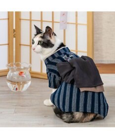 PET PARADISE ペットパラダイス  浴衣 《日本画風 犬刺繍》 小型犬