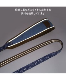 PET PARADISE スヌーピー リード 《デニム風》 ＳＳ～Ｓ 小型犬