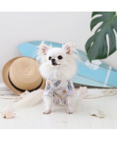 PET PARADISE パイナップル柄 アロハシャツ 【小型犬】