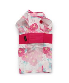 PET PARADISE 犬の服 夏 犬服 浴衣牡丹柄 ピンク  【中型犬】 【大型犬】