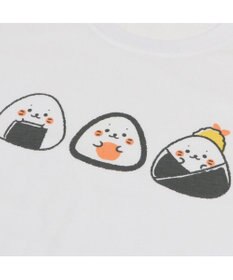 Mother garden しろたん Tシャツ 半袖  《おにぎり柄》 ユニセックス