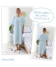 Mother garden しろたん Ｔシャツワンピース 半袖 日常柄　フリーサイズ