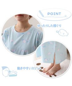 Mother garden しろたん Ｔシャツワンピース 半袖 日常柄　フリーサイズ
