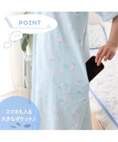 Mother garden しろたん Ｔシャツワンピース 半袖 日常柄　フリーサイズ