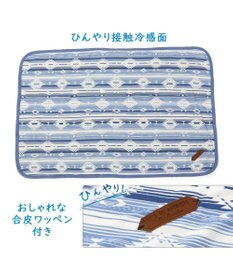 PET PARADISE ペットパラダイス クールブランケット 単品 (90×60cm)  《 苺柄 / ネイティブ柄 》