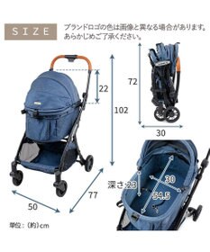 PET PARADISE smooca ネオ ワンロック ペットカート《デニム調》