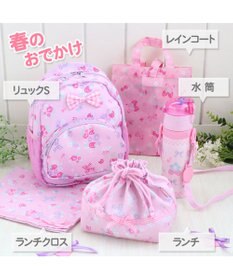 Mother garden マザーガーデン 野いちご ステンレス水筒 《花リボン柄》 470ｍｌ ダイレクト・コップ飲み