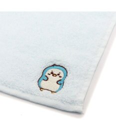 Mother garden しろたん 無撚糸 ミニタオル 刺繍 ワンポイント入り 《単品》