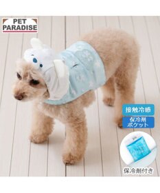 PET PARADISE ペットパラダイス くまちゃん フード付き クール ベスト 小型犬
