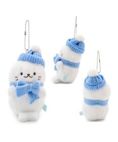 Mother garden しろたん ニットコーデ キーホルダー 《しろたん》 単品