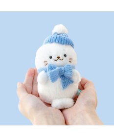 Mother garden しろたん ニットコーデ キーホルダー 《しろたん》 単品