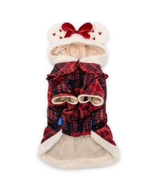 PET PARADISE ディズニー ミニーマウス チェックコート 小型犬