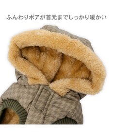 PET PARADISE ペットパラダイス 防寒コート 《千鳥柄》 中型犬 大型犬
