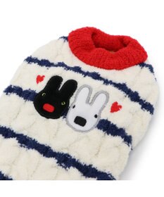 PET PARADISE リサとガスパール ボーダーニット 小型犬