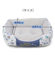 PET PARADISE ディズニー トイ・ストーリー エイリアン柄 クール カドラーベッド（57×45cm）