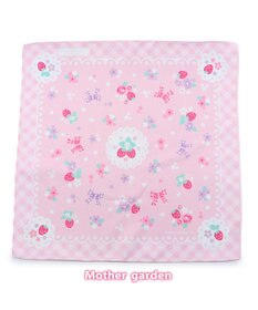 Mother garden マザーガーデン 花リボン柄 ランチクロス43cm×43cm