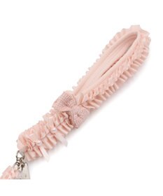 PET PARADISE cherircouture ツイード リボンリード 《ピンク》 ４Ｓ～３Ｓ