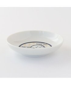 Mother garden しろたん 豆皿 5枚セット 《正面 市松 水玉 千鳥 雲》