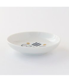 Mother garden しろたん 豆皿 5枚セット 《正面 市松 水玉 千鳥 雲》