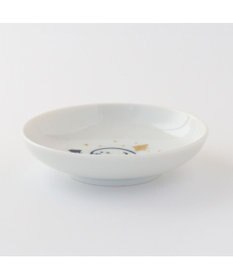 Mother garden しろたん 豆皿 5枚セット 《正面 市松 水玉 千鳥 雲》