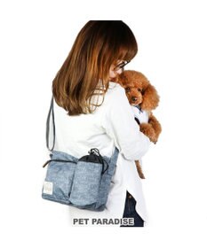 お散歩バッグ ショルダー 紺 / PET PARADISE | 【通販】雑貨とペット