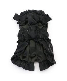 PET PARADISE cherircouture リボン ギャザーベスト 《ブラック》 小型犬