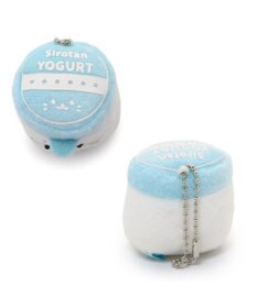 Mother garden しろたん 白いもの マスコットキーホルダー 《ヨーグルト》 単品