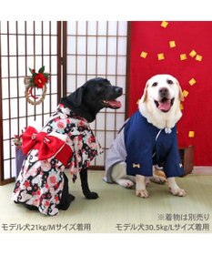 PET PARADISE ペットパラダイス お正月袴 《花菱柄》中型犬 大型犬