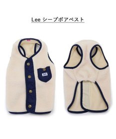 PET PARADISE Ｌｅｅ 背開き シープボア ベスト 小型犬