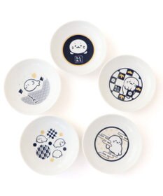 Mother garden しろたん 豆皿 《市松》 単品