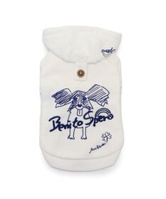 PET PARADISE ペットパラダイス Mai Kuraki ベニート パーカー 《ホワイト》 中型犬