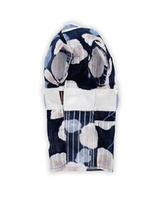 PET PARADISE ペットパラダイス 椿柄 浴衣 紺 中型犬 大型犬