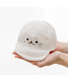 Mother garden しろたん 白いものたくさんシリーズ 《赤白帽子》 店舗限定