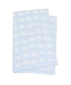 Mother garden しろたん いっぱい柄 6重ガーゼ バスタオル