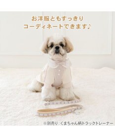 PET PARADISE ペットパラダイス くまちゃん 襟付き スリム ハーネス＆リード Ｓ 小型犬
