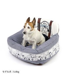 PET PARADISE ≪ネット店限定≫  スヌーピー ドライブ カドラー  ハピーダンス柄  小型犬