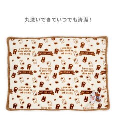 PET PARADISE リサとガスパール 遠赤外線 ボア マット 《カフェ柄》