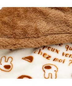 PET PARADISE リサとガスパール 遠赤外線 ボア マット 《カフェ柄》