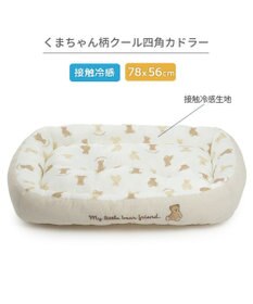 PET PARADISE ペットパラダイス くまちゃん クールカドラー 《mix柄》角型 L