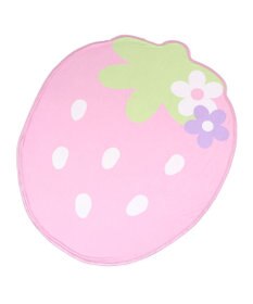 Mother garden マザーガーデン 野いちご クール ダイカット ブランケット 《チェーリー柄》 106×125cm