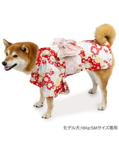 PET PARADISE ペットパラダイス 菊 牡丹 着物 中型犬 大型犬
