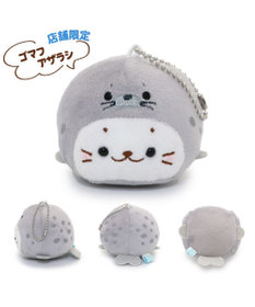 Mother garden しろたん まーるい マスコット キーホルダー 【単品】 《しろたん / ゴマフアザラシ / ラッコ 》