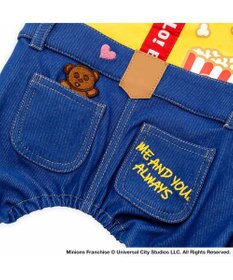 PET PARADISE ミニオン ボブ サスペンダー上下セット風 パンツつなぎ 小型犬