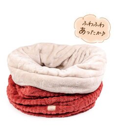 PET PARADISE ペットパラダイス 遠赤外線 筒型 寝袋 《アランボア柄》 Ｌ