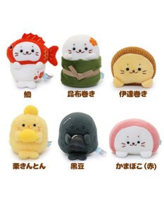 Mother garden しろたん お節マスコット 《かまぼこ》 【単品】