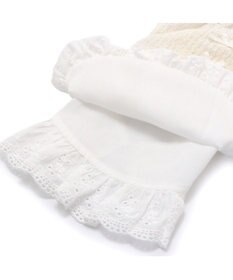 PET PARADISE ペットパラダイス レース バルーン ワンピース 《ホワイト》 小型犬