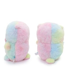 Mother garden らっこいぬ 虹のふわふわ マスコット 16cm
